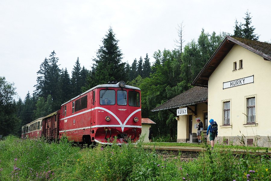 2020.07.19 JHMD T47.018 und T47.005 Jindřichův Hradec - Nová Bystřice (10)